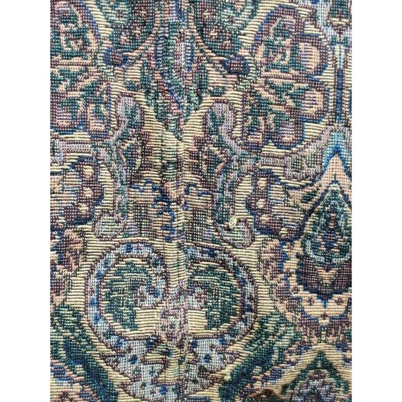 Flashback L Womens Jacket Cropped Paisley Tapestry Boho Cottagecore 90s Vintage - Picture 7 of 14